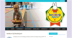 Desktop Screenshot of bredagym.nl